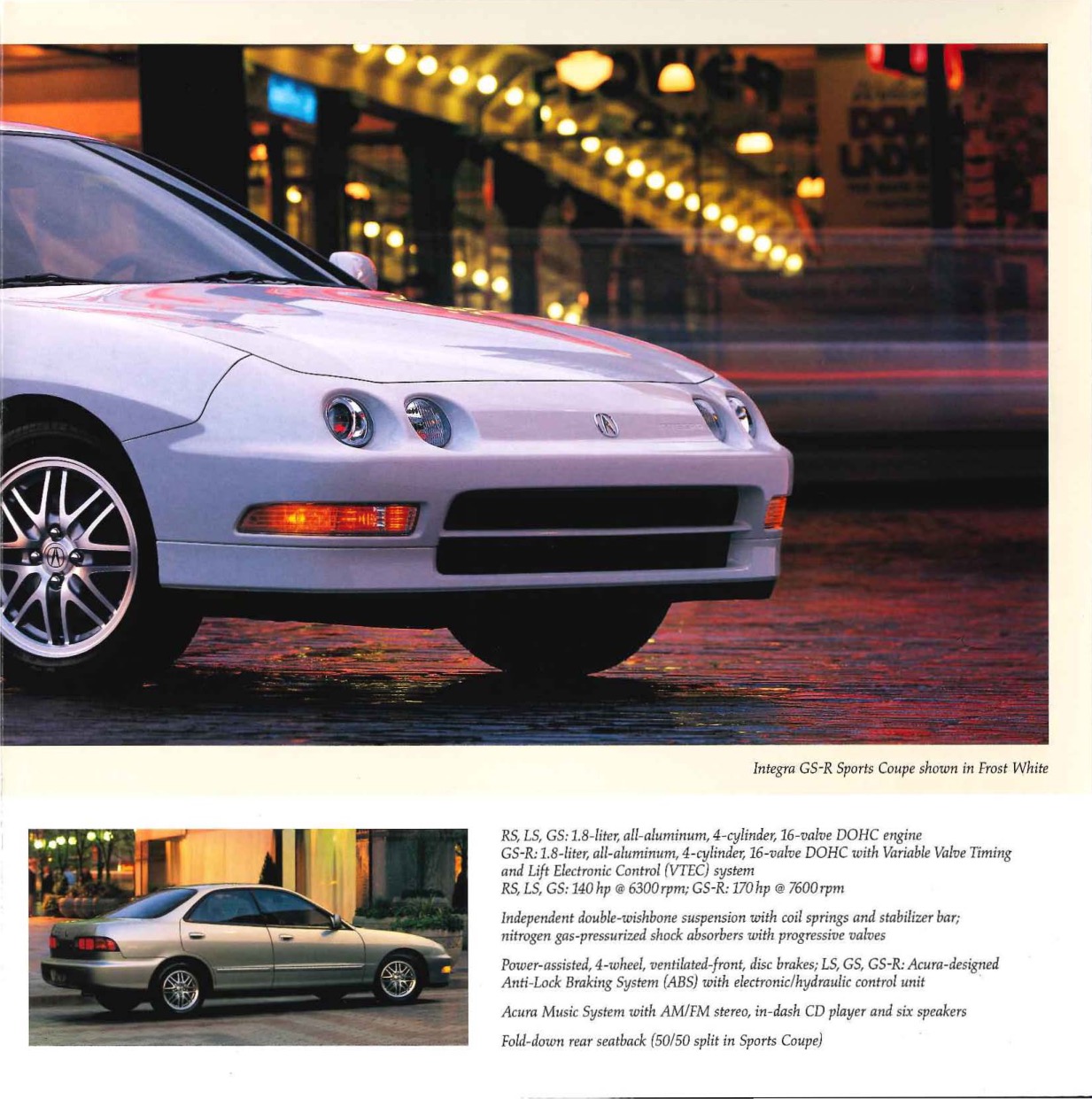 1997 Acura Brochure Page 13